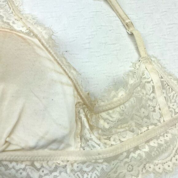 BUY 1 GET 1 FREE Aerie lace bralette cream bridal medium - Picture 8 of 13